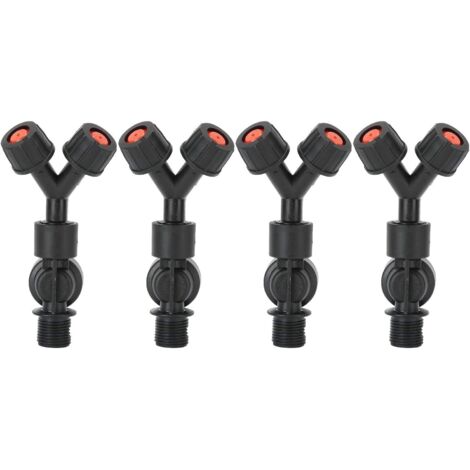 CSPARKV 4 pièces G3/8 Accessoire anti-goutte à double buse pour pulvérisateur à dos électrique agricole (1/5)