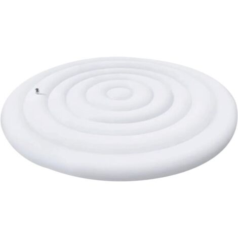 Torana – Couvercle gonflable pour spa rond 145 cm – PVC épais résistant aux intempéries – Valve d'inflation et déflation rapide – Protection efficace