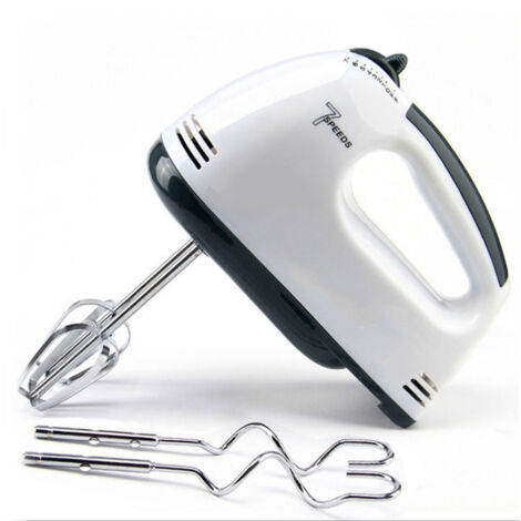 Batteur à main électrique à 7 vitesses pour mélanger automatiquement les œufs et la farine pour faire du pain et des gâteaux