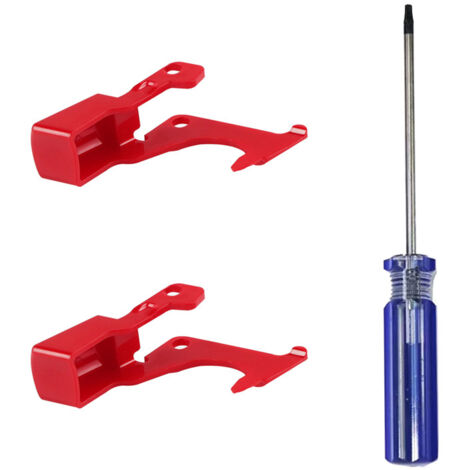 Bouton Interrupteur à gâchette robuste pour aspirateur Dyson V11/V10 Outil de réparation de Bouton d'alimentation amélioré (2 Bouton + 1 tournevis) (1/5)