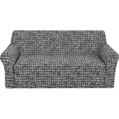 Csparkv – Housse de canapé 3 places extensible en spandex haute élasticité – Protection contre taches et poils – Installation facile avec sangle élastique