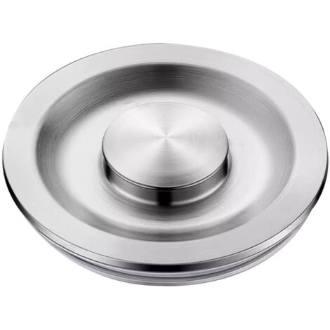 2 éviers de cuisine, bacs à vaisselle, couvercles en acier inoxydable, couvercles d'étanchéité d'évier, lavabos, bouchons d'eau, bouchons de lavabo (1/4)