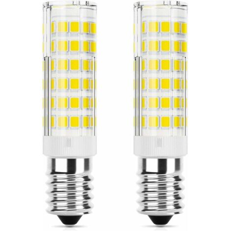 Ampoule LED E14 pour hotte aspirante, blanc froid 6500K, non dimmable, 2 pièces (1/5)