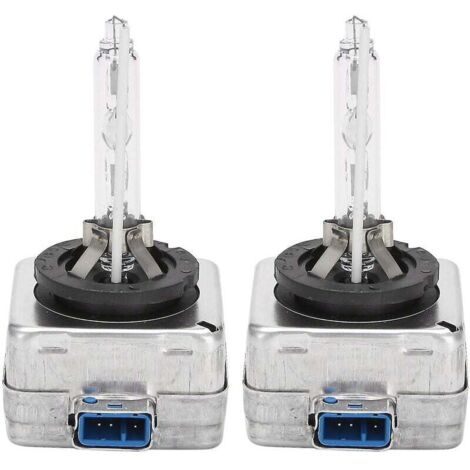 Set de 2 ampoules D8S 6000K au xénon – Lumière blanche éclatante – Compatible Beetle Forte Focus – 35W 2000lm (1/4)