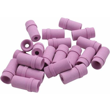 Lot de 20 buses de sableuse en céramique 6mm – Couleur violet – Résistance à l'usure pour sablage de surface (1/5)