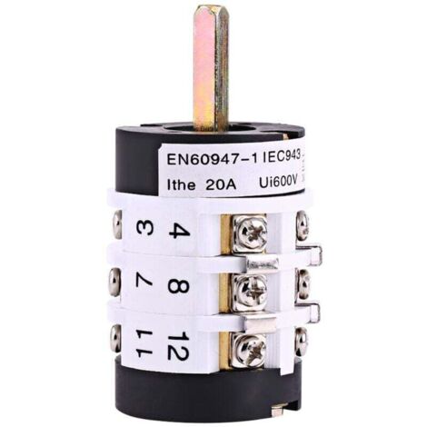 220V/380V 20A changeur de pneu de voiture métal Machine moteur avant interrupteur inverseur outil