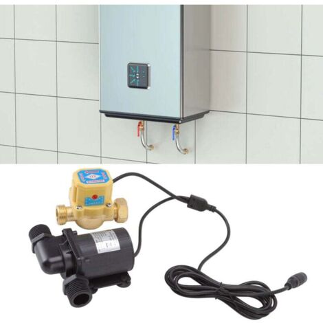 Pompe DC sans balais pour chauffe-eau solaire silencieux avec interrupteur de débit 6v-24v G1/2 Filetage mâle -- (1/5)