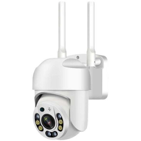 Caméra de surveillance interieur / exterieur Caméras de sécurité sans fil QX65 pour l'extérieur, caméras extérieures Wi-Fi 5G 5 GHz pour la sécurité de la maison, caméras de sécurité 355° avec alarme
