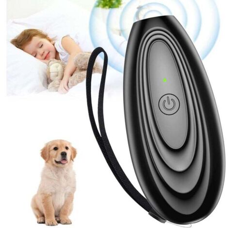 Accessoires de dressage pour chien,Anti Aboiement Chien, Dispositif Anti Aboiement Chien Ultrasons à Fréquence Variable, Efficacement Anti Aboiement Chien Longue Portée Interieur Exterieur, Repousse C
