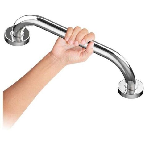 25cm-Barre d'appui WC Barre d'appui Inoxydable Chromé de Pour Salle de Bain, Poignée de Douche, Poignée de Bain, Barres d'appui Pour Salle de Bain
