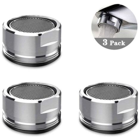 Mousseur Robinet M24, 3 pièces Filtre Accessoires robinet Diffuseur Filtre de Robinet Pour Cuisine et Salle de Bain (1/4)