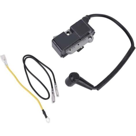 Accessoire de Bobine d'allumage de tronçonneuse adapté pour Husqvarna 345 350 357 359 362 365 371 372 372XP 385 390 Jonsered 2141, 2145, 2149, 2150, 2152, 2153, 2156, 2159