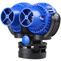 Sunsun – Pompe de brassage double Wavemaker 6000 l/h 8 W – Fixation magnétique – Pour aquarium eau douce, eau de mer, eau saumâtre