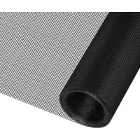 300x120cm Moustiqueres Fenêtre, Résistant aux UV Anti Insecte Moustiquaire pour Fenêtre, DIY Rouleau Moustiquaire Fenetre Enroulable, Toile Moustiquaire Porte, Tissu moustiquaire au mètre(Noir)