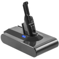 V8 6000mAh Remplacement Batterie Dyson V8 SV10 Li-ion Batterie pour Dyson V8 Absolute Fluffy Animal SV10 Aspirateur à main sans fil avec pack de