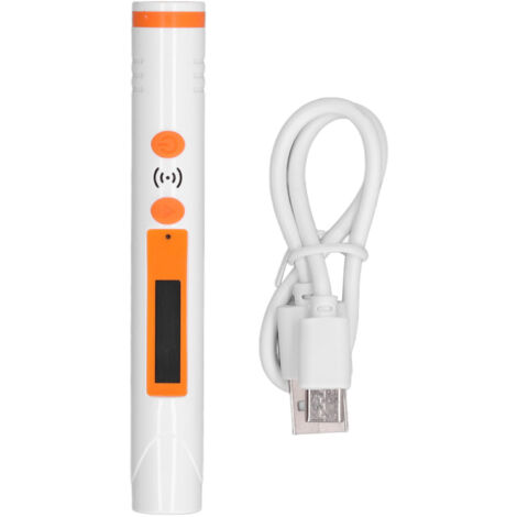 Pen Type Nuclear Radiation Detector USB Charging Real Time Measurement Giger Counter Nuclear Radiation with Sound Light Alarm