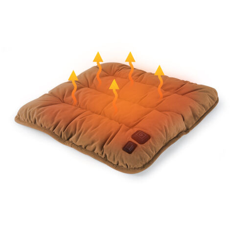 Graphene Heated Seat Cushion Office USB Heated Seat Cushion Car Seat Cushion (1/5)