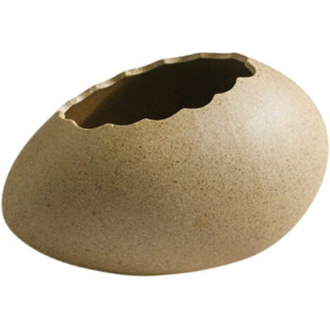 Egg Shell Bowl Ceramic Lifelike Decorative Toxic Free Noodle Dessert Bowl for Home Restaurant (1/5)