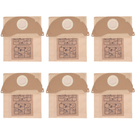 Vacuum Cleaner Paper Garbage Dust Bag for Karcher WD2250 A2004 A2054 MV2 Vacuum Cleaner (1/5)
