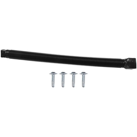 Downspout Extender Retractable Rain Gutter Drainage Pipe Down Spout Drain Extensions Black