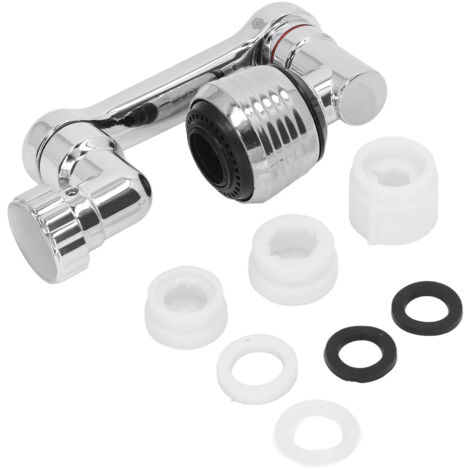 Swivel Faucet Extender Bendable 1080 Degree Rotating Universal Sink Faucet Aerator Extender for Kitchen Balcony Faucet (1/5)