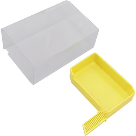 Bee Drinking Nest Large Capacity Cubic Style Safe Bee Water Feeder for Beekeeping 1100ml (1/5)