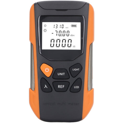 Fiber Optic Cable Tester Portable Optical Fiber Power Meter 30 Km Optical Attenuation Tester Power Meter (1/5)