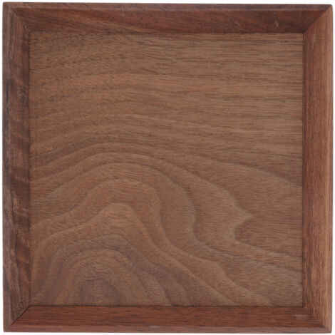 Black Walnut Tray Simple Fashion Serving Tray Serve Tea Fruit Cheese Wine Or Meals Small Square