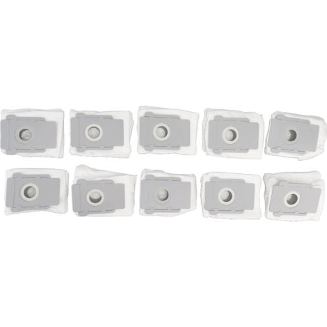 10 Pcs Robot Vacuum Cleaner Dust Bag Eco Friendly Non Woven Fabric Vacuum Dust Bag Replacement for Roomba I7 (1/5)