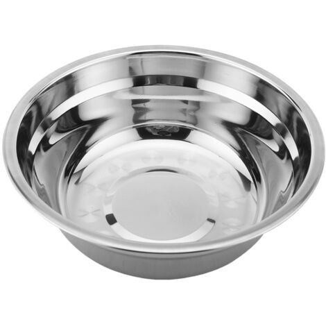 26cm Stainless Steel Basin Mixing Bowl Thicken Heavy Duty Deeper Edge Mirror Finish Salad Bowl