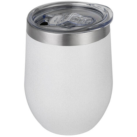Stainless Steel Thermal Cup Large Capacity Non Slip Outdoor Portable Thermal Coffee Mug Gift White 12oz 360ml (1/5)
