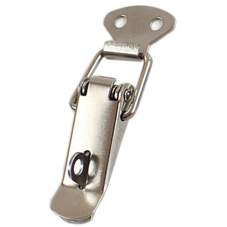 3 PCS L106 Duck Mouth Buckle Toolbox Iron Lock Buckle Heavy Duty Flat Mouth Spring Hasp Suitcase Hardware Parts (1/5)