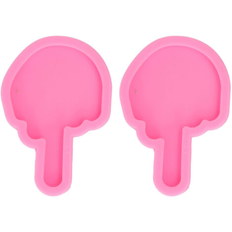 2 Pcs Fondant Molds Easy Cleaning DIY Making Food Grade Silicone Soft Elastic Chocolate Molds for Decorations (1/5)