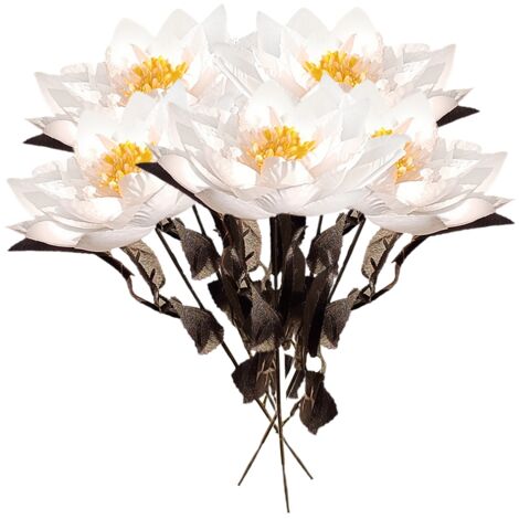 Artificial Lotus Fake Flower Bedroom Decoration Multifunctional Weddings Flower Decoration (1/5)