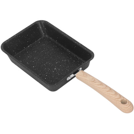 Frying Pan Iron Non Stick Coating Square Thick Multifunction Japanese Omelette Pan for Home Kitchen Tool (1/5)