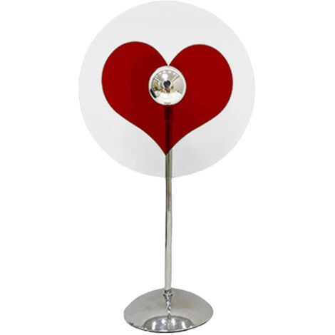 Heart Shaped Projection Table Lamp 4W Sweet Warm 360 Degree Rotatable Decorative Ambient Light (1/5)