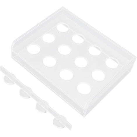 12 Holes Manual Coffee Capsules Filling Board Reusable Coffee Capsule Holder Rack with Coffee Tamper (1/5)