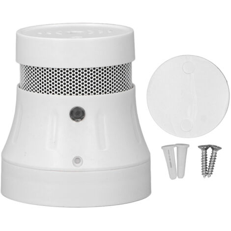 Smoke Detector ABS Intelligent Fire Alarm with Regular Self Check Button for Tuya for ZigBee (1/5)
