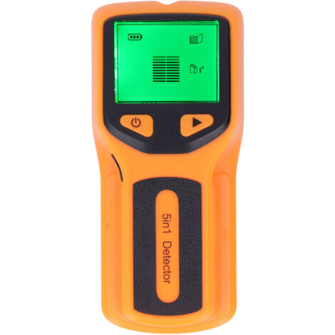 5 in 1 Metal Stud Finder Sensitive Smart Sensor Chip HD LCD Display Audio Alarm for The Center and Edge of Wood Metal (1/5)