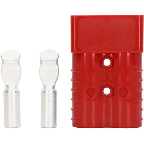 350A 600V Plug Connector SH350 Double Pole High Current Battery Quick Connector Kit for Car Solar Caravan Boat Forklift Red (1/5)