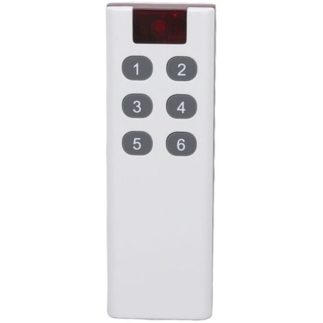 433MHZ Universal Wireless Learning Code Digital Remote Controller Transmitter High Power 1000m Remote Control 6 Keys (1/5)