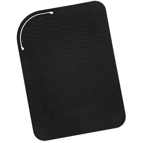 Heat Resistant Silicone Mat Pouch Portable Travel Silicone Mat Cover for Curling Irons Hair Straighteners Flat Irons Hair Styling Tools (1/5)