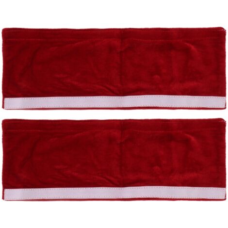 2pcs Refrigerator Door Handle Covers Soft Dustproof Refrigerator Handle Gloves for Kitchen Dining Claret (1/5)