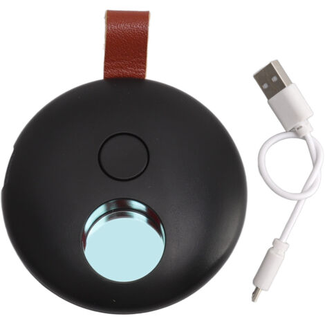 Infrared Detector 3 Speed Flashing USB Rechargeable Built in 100mAh Battery Portable Professional Bug Detector for Travel Black (1/5)