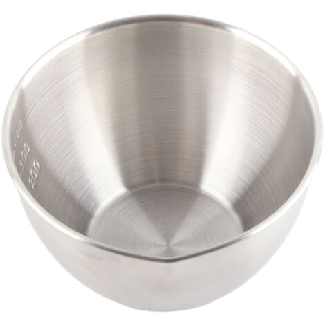 Mixing Bowl Refrigerator Dishwasher Safe Thick 304 Stainless Steel Serving Bowl with Scale for Salad Fruit Baking Type B (1/5)