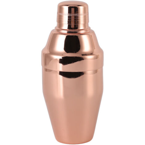 Cocktail Shaker 304 Stainless Steel Bar Shaker for Home Bartending Kit for Mixed Drinks 350ml (1/5)