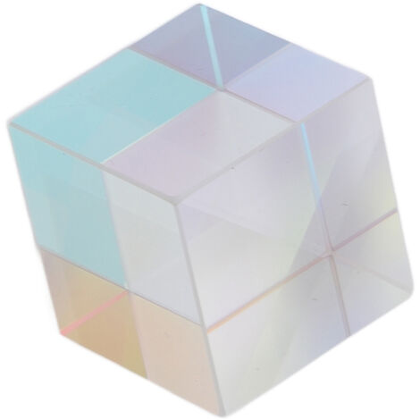 Prism Cube Optical Glass RGB Dispersion Color Cube Sun Catcher X Cube ...