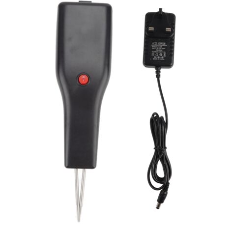 Electric Poultry Feather Plucker Handheld Portable Automatic Poultry Short Hair Plucking Tool 100‑240V UK Plug