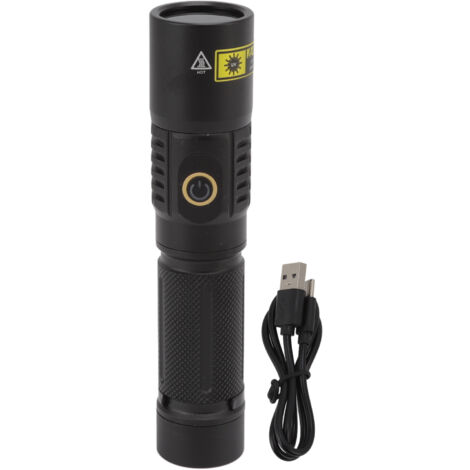 Portable 365nm UV Flashlight LED Black Light Torch for Pet Urine Detection Mineral Resin Solidified Scorpion (1/5)