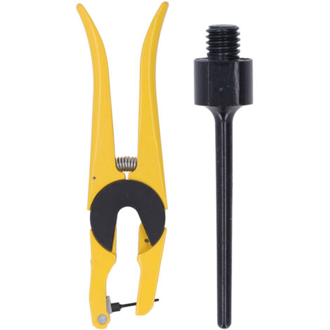 Cow Ear Tag Pliers Single Piece Integrated Bull Ear Marked Pliers Livestock Animal Clamp (1/5)